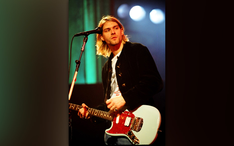 Kurt Cobain tritt bei MTV Live and Loud im Dezember 1993 auf