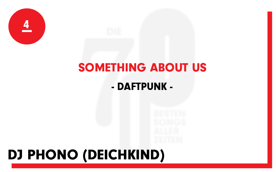 4. Daft Punk - "Something About Us"