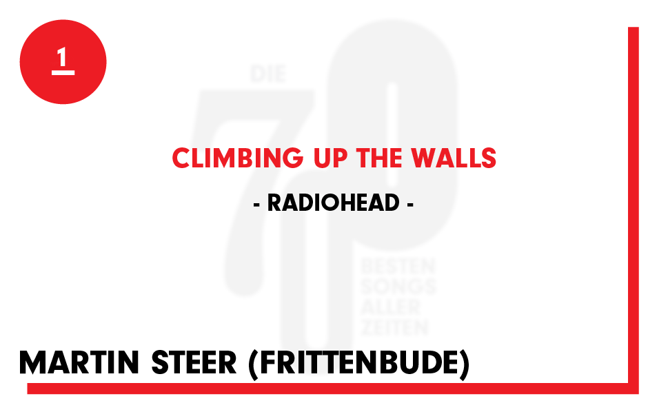 1. Radiohead - "Climbing Up The Walls"