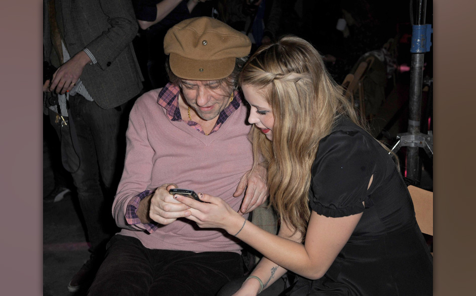 Bob und Peaches Geldof 2009 bei der London Fashion Week