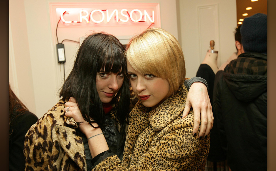 Lily Dekergerist und Peaches Geldof 2008