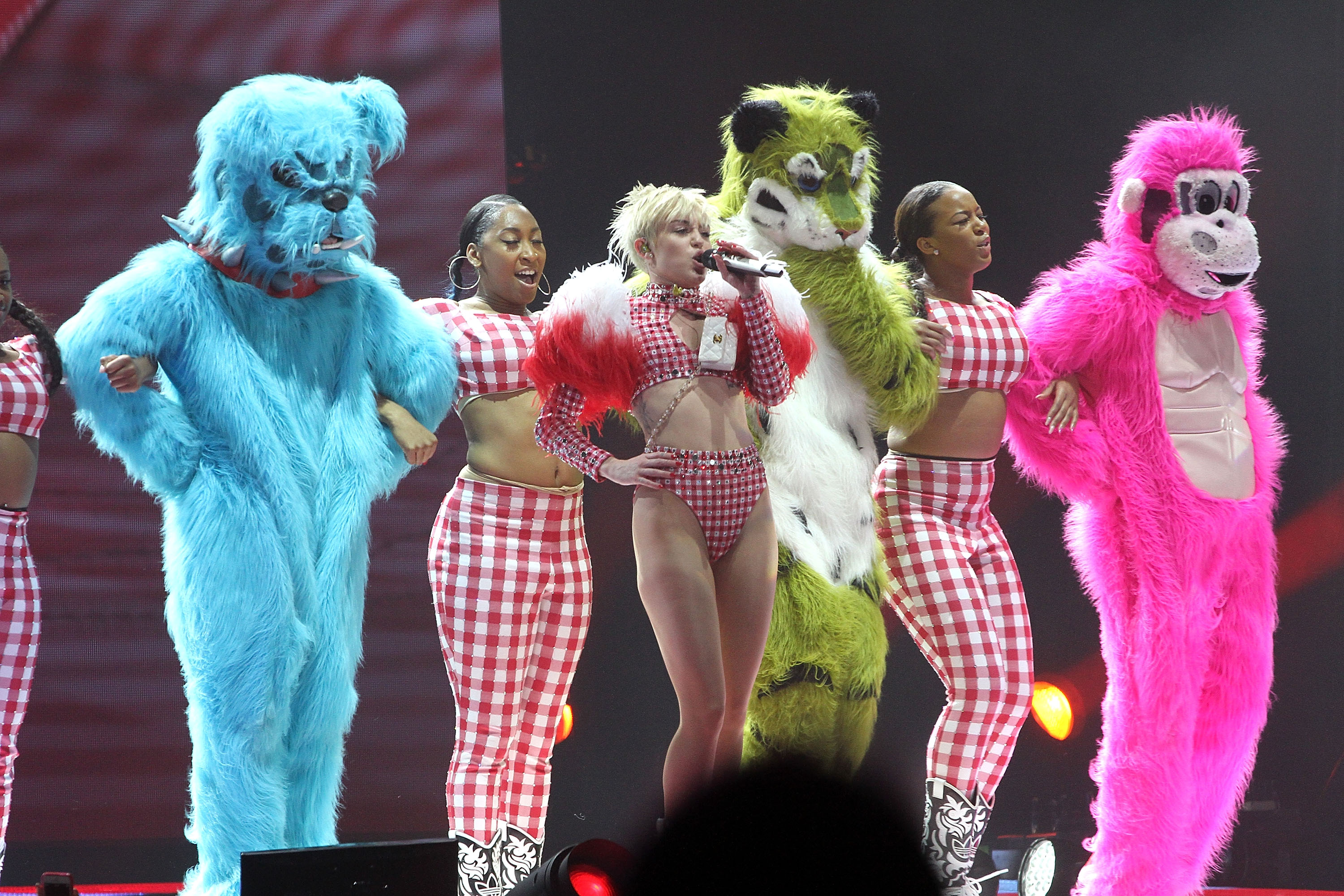 Miley Cyrus In Concert - Brooklyn, NY