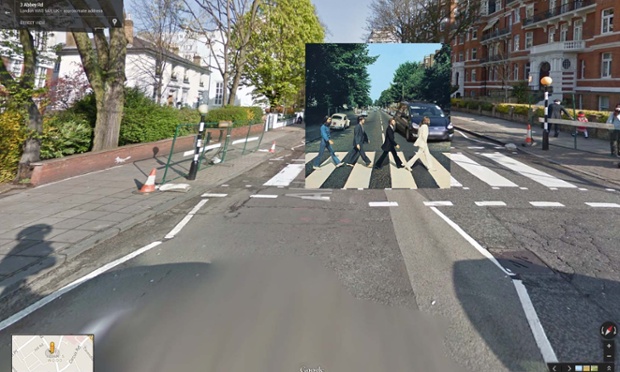 The Beatles - "Abbey Road" wurde so berühmt, dass die Stadt London alle drei Monate die Häuserwände ringsum von Graffit...