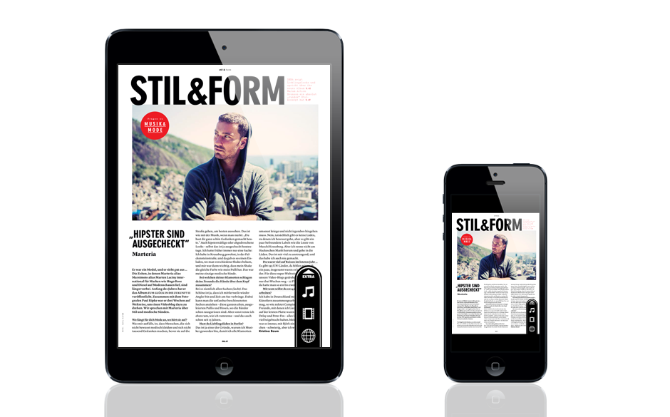 So sieht die neue App-Ausgabe des Musikexpress aus