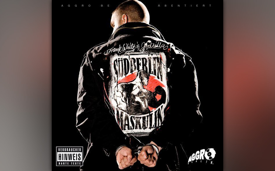 Frank White & Godsilla -  „Südberlin Maskulin“ (2008): 

Während die Pose „breitschultrige Person in auffälliger ...