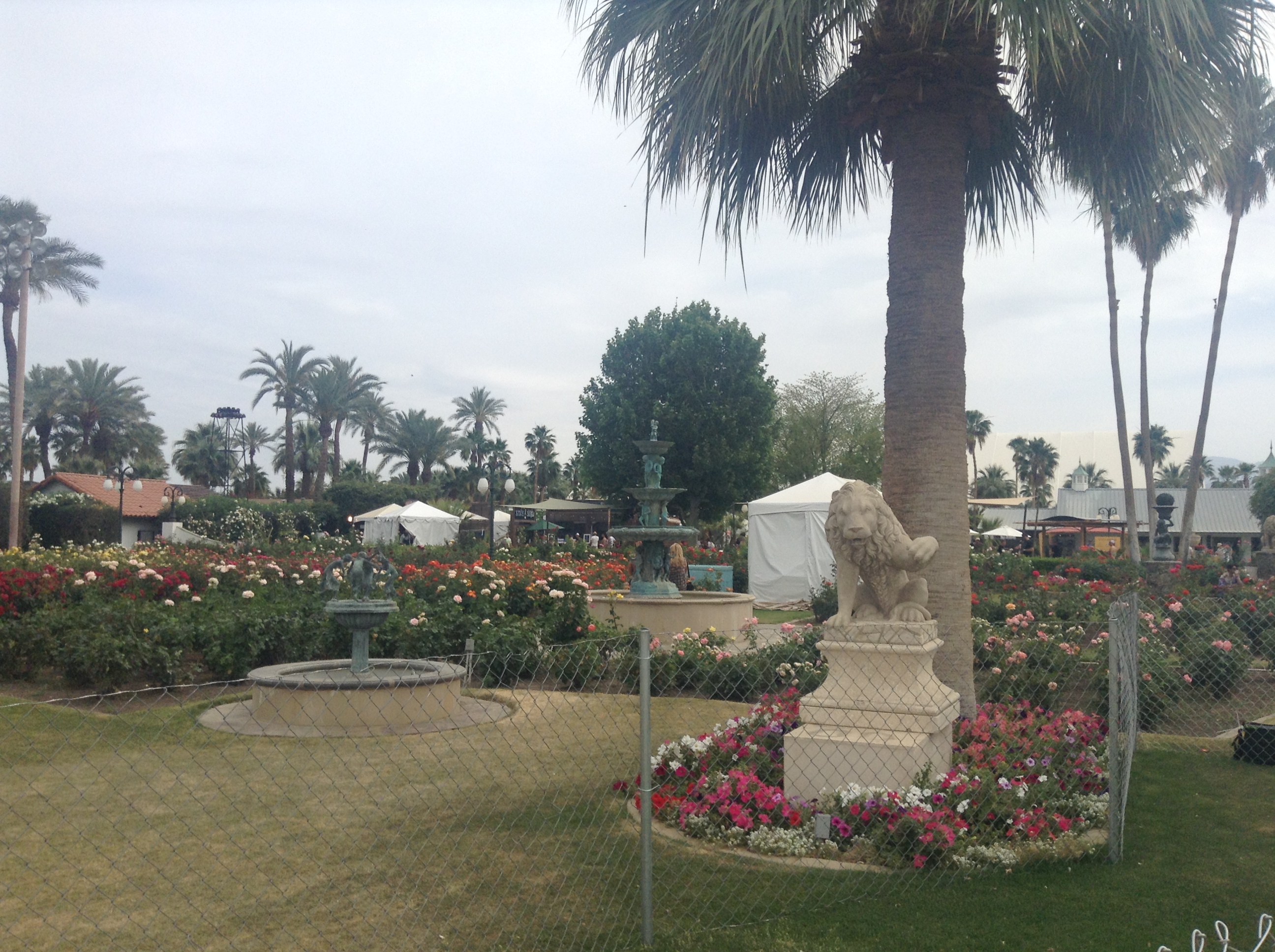 Im Rose Garden können VIPs relaxen und teuer dinieren