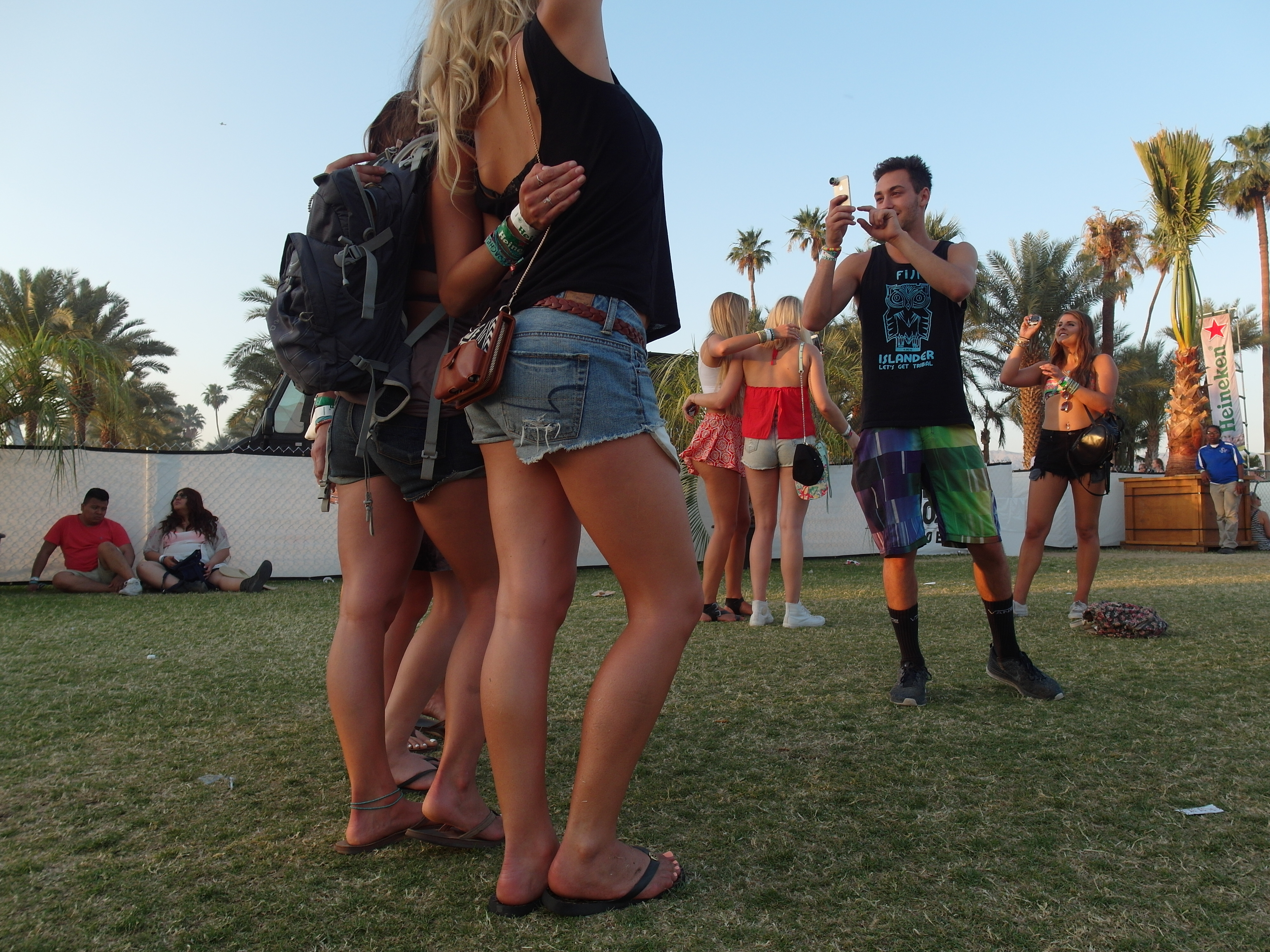 Posen gehört beim Coachella dazu