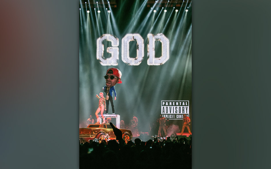 Miley Cyrus während ihrer "Bangerz"-Tour 2014