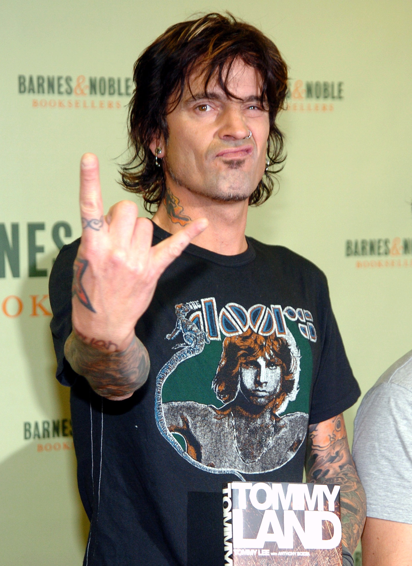 Tommy Lee Signs Copies of his New Book "TommyLand"