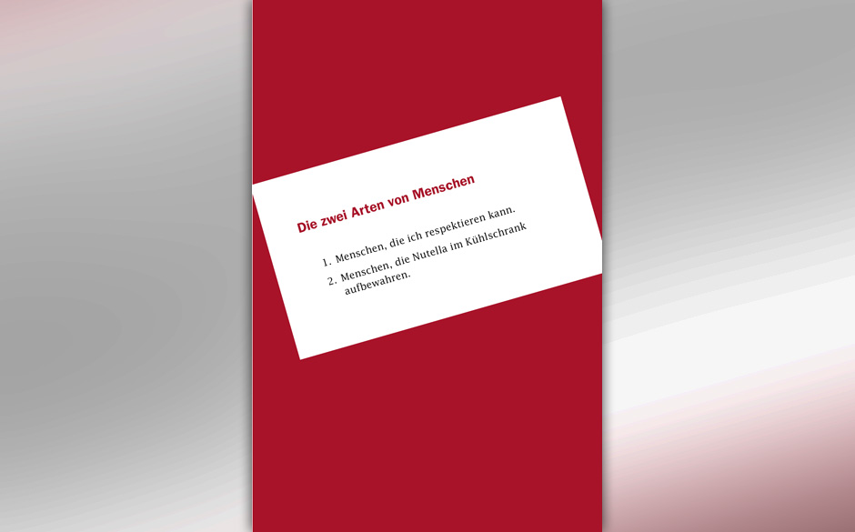 Die zwei Arten von Menschen