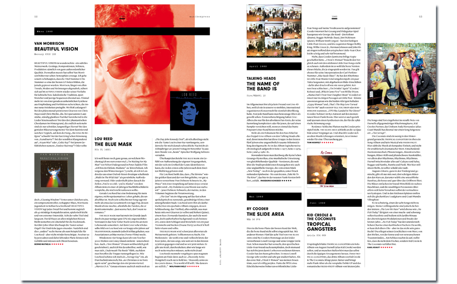 Rezensionen von 1973 bis 2013 sind in der Sonderausgabe enthalten.