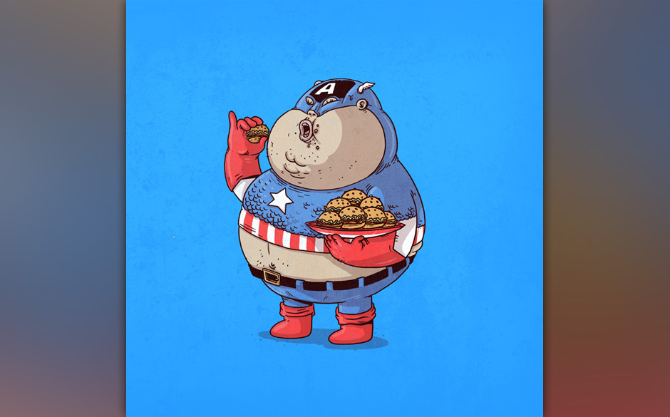 Chunky Captain America