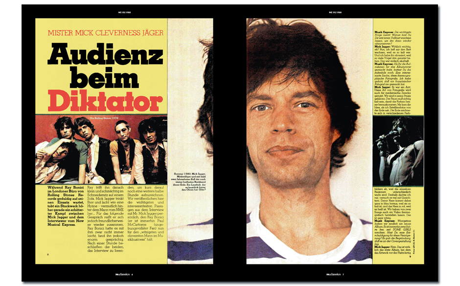 Die ME.Classics-Sonderbeilage "The Rolling Stones" Teil 2.