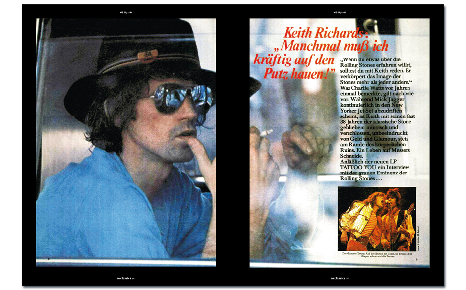 Die ME.Classics-Sonderbeilage "The Rolling Stones" Teil 2.