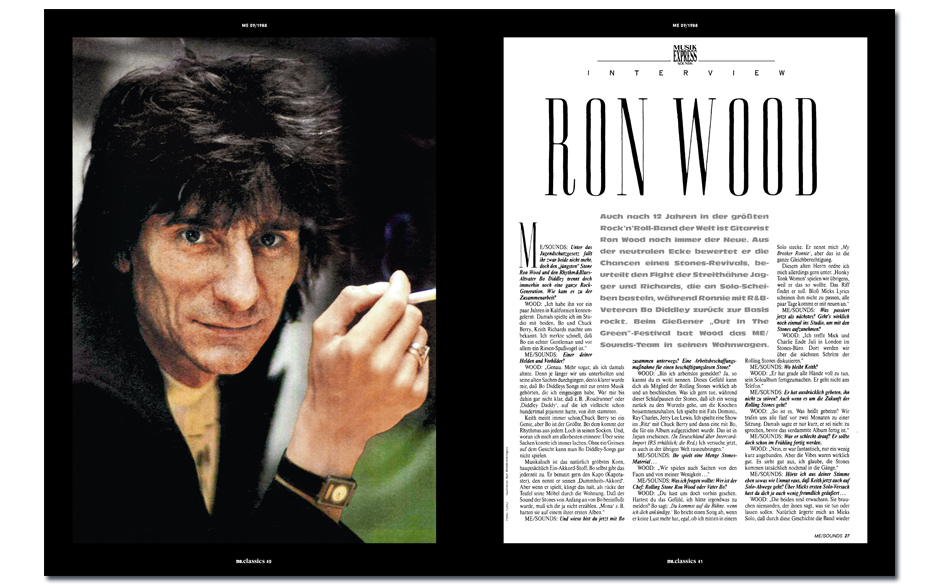 Die ME.Classics-Sonderbeilage "The Rolling Stones" Teil 2.