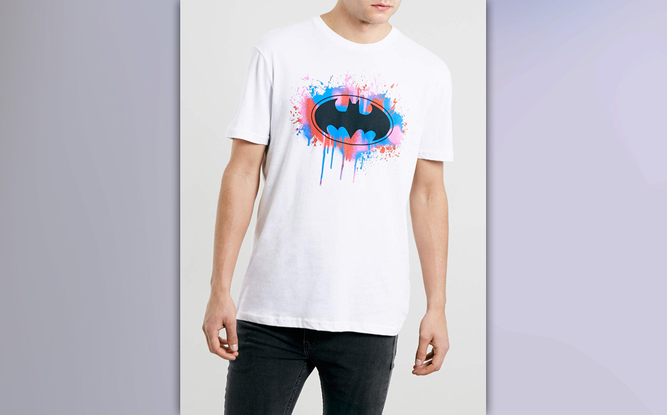 T-Shirt mit Batman-Print, 26 Euro
Gesehen bei Topman.com
