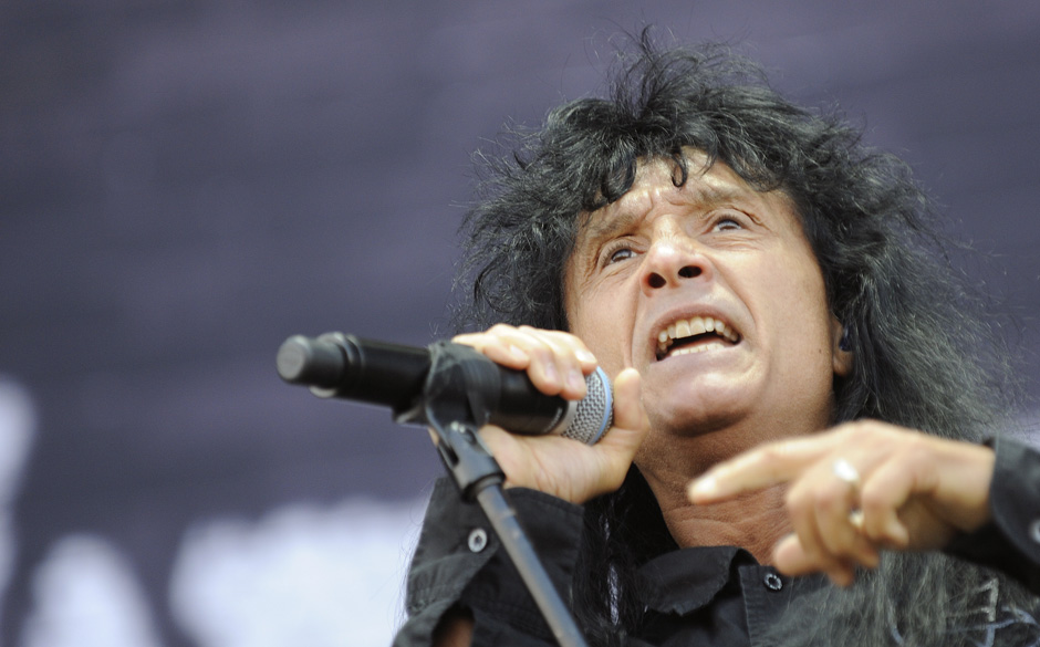 Joey Belladonna von der Band "Anthrax"
