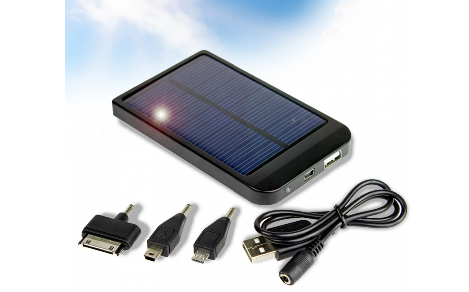 Solar-Ladegerät, 33,95 Euro
Gesehen bei monsterzeug.de