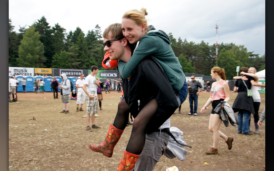 Die Fans am Hurricane-Samstag