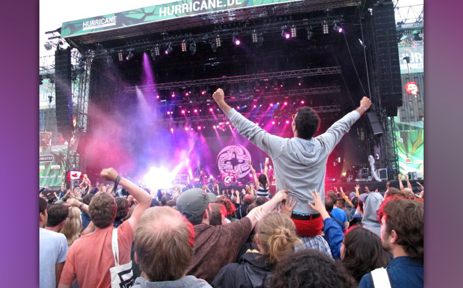 Die Fans am Hurricane-Samstag