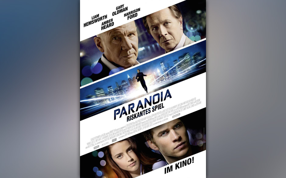 Paranoia - Riskantes Spiel. Ein Klischee-überladener Spionagefilm mit “quälenden Dialogen”, und einem so schlaffen F...