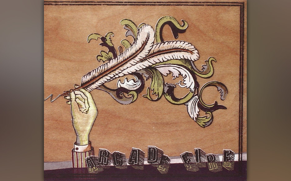Arcade Fire - THE FUNERAL: Die Band aus dem kanadischen Montreal erklärt sich im Faltblatt zur Musik: Der Titel FUNERAL e...