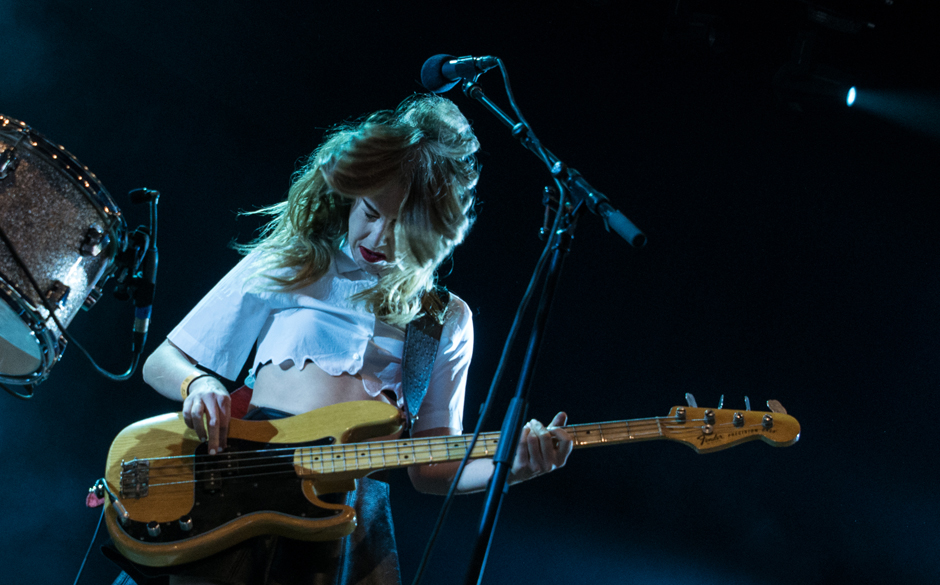 Haim beim Roskilde Festival 2014