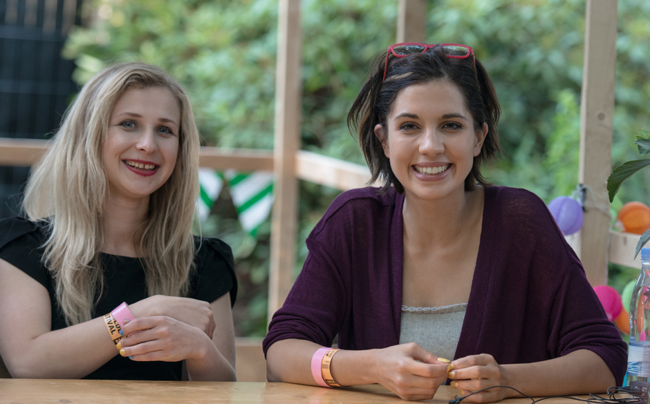 Pussy Riot beim Roskilde Festival 2014