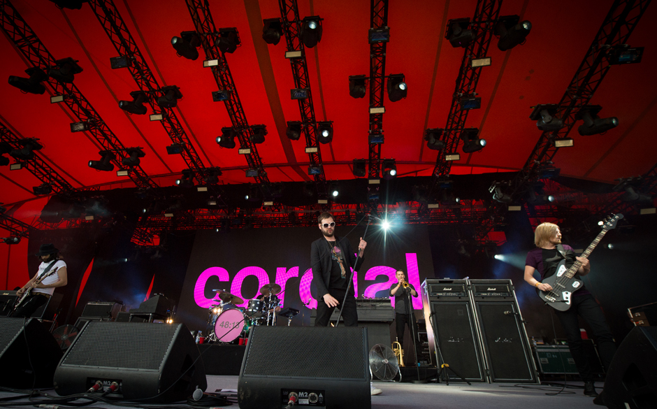 Kasabian beim Roskilde Festival 2014