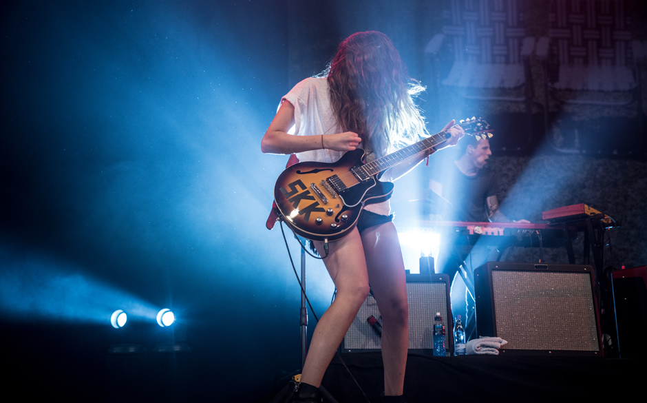 Haim beim Roskilde Festival 2014