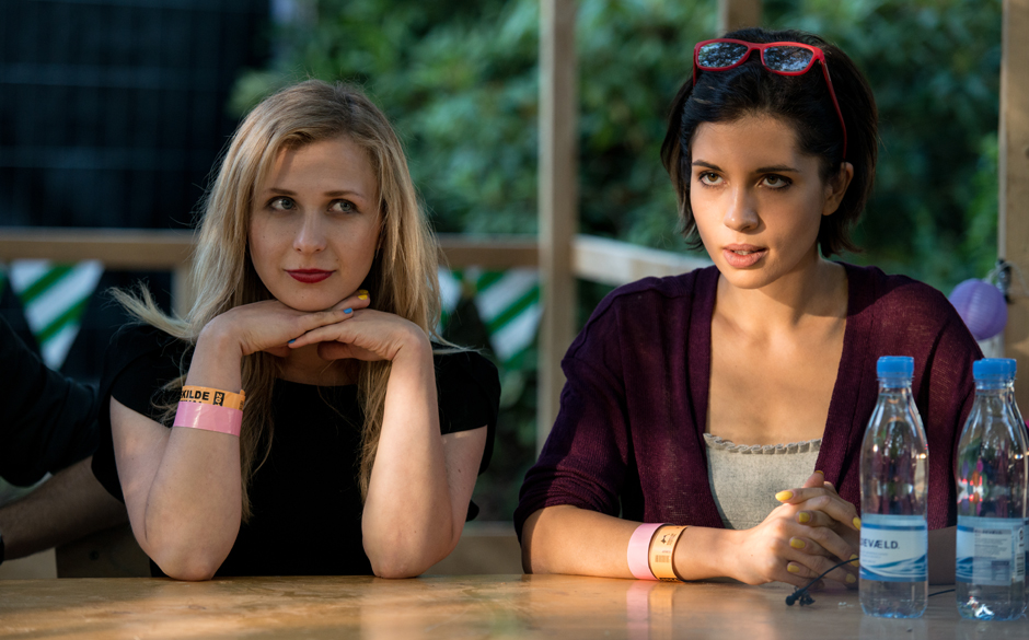 Pussy Riot beim Roskilde Festival 2014