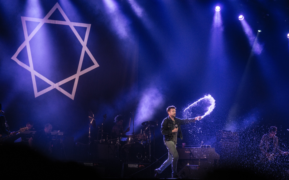Damon Albarn beim Roskilde Festival 2014