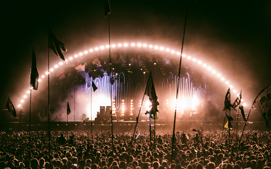 Arctic Monkeys beim Roskilde Festival 2014