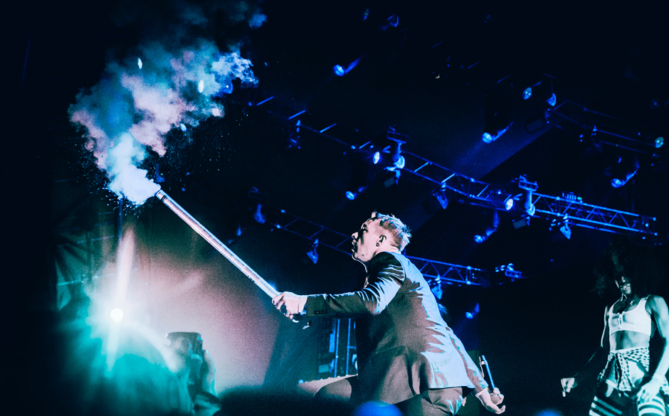 Major Lazer beim Roskilde Festival 2014