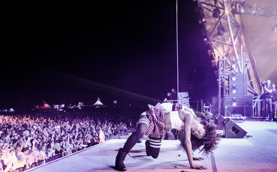 Major Lazer beim Roskilde Festival 2014
