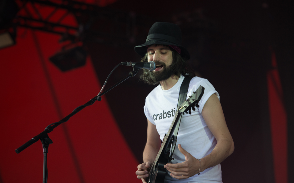 Kasabian beim Roskilde Festival 2014