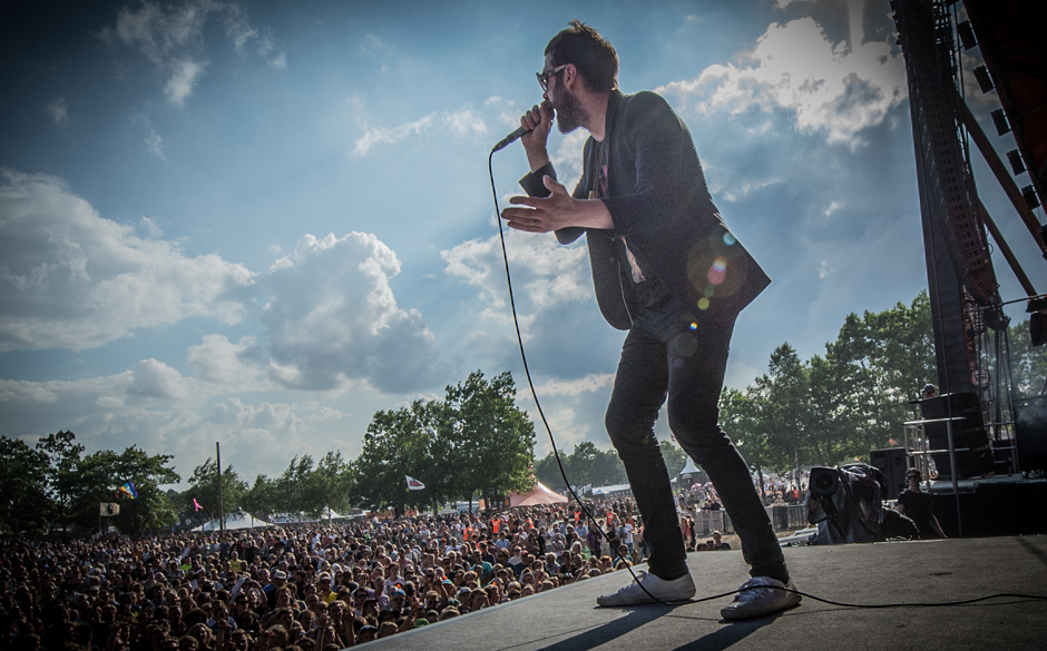 Kasabian beim Roskilde Festival 2014