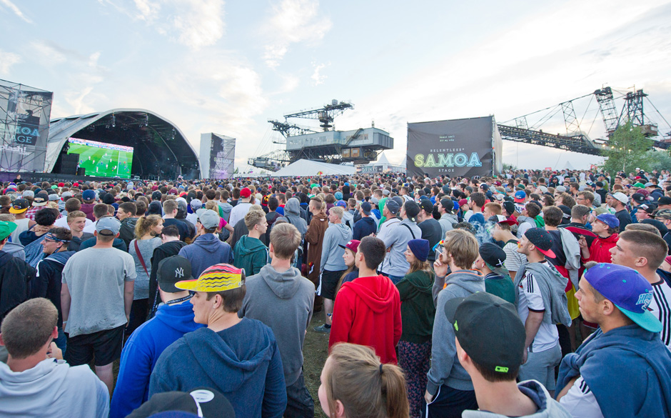 Auch beim Splash! herrschte Fußballfieber