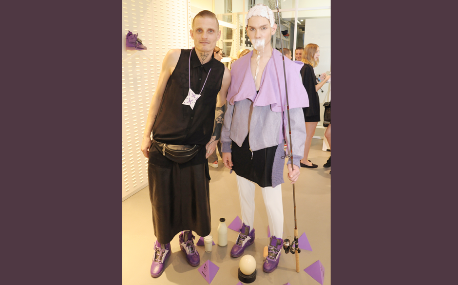 Der Designer und sein Lachs: Patrick Mohr und sein "Lachs"-Model