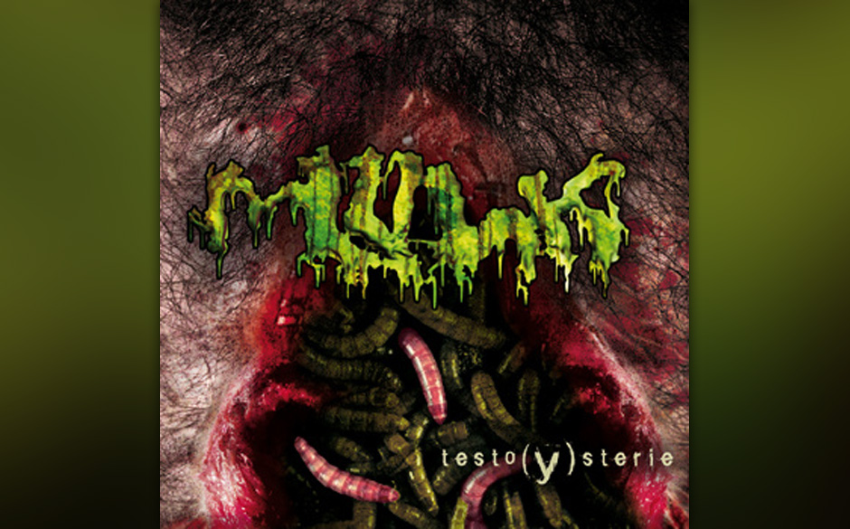 Mulk - TESTO(Y)STERIE 
Es gibt Sachen, die möchte man nicht wissen. Zum Beispiel, was das Covermotiv darstellt. Bear Gryl...