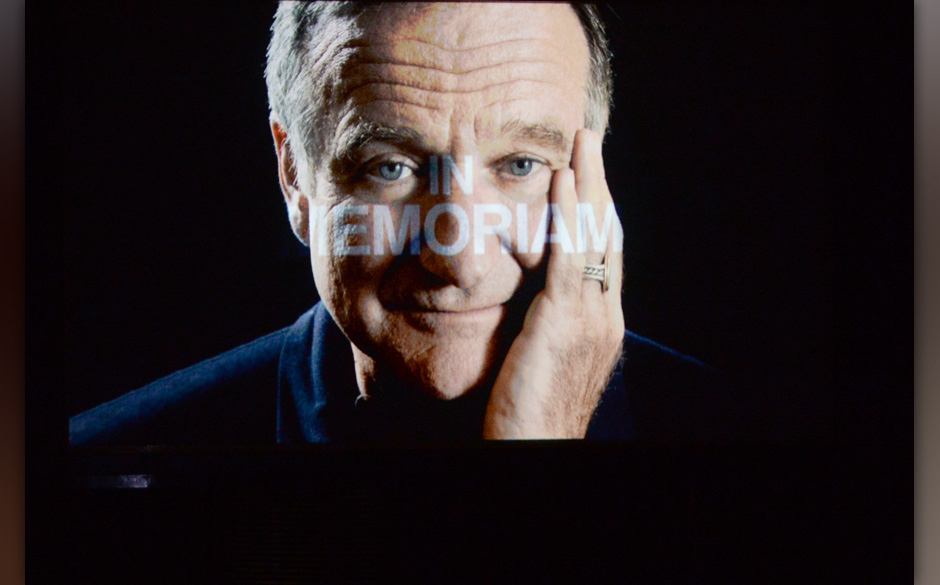 Ein Tribute-Video für den verstorbenen Robin Williams