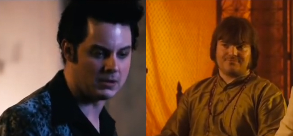 Rauflustig sind auch die beiden Jacks – White und Black – in der Komödie „Walk Hard“: Ersterer spielt Elvis Presl...