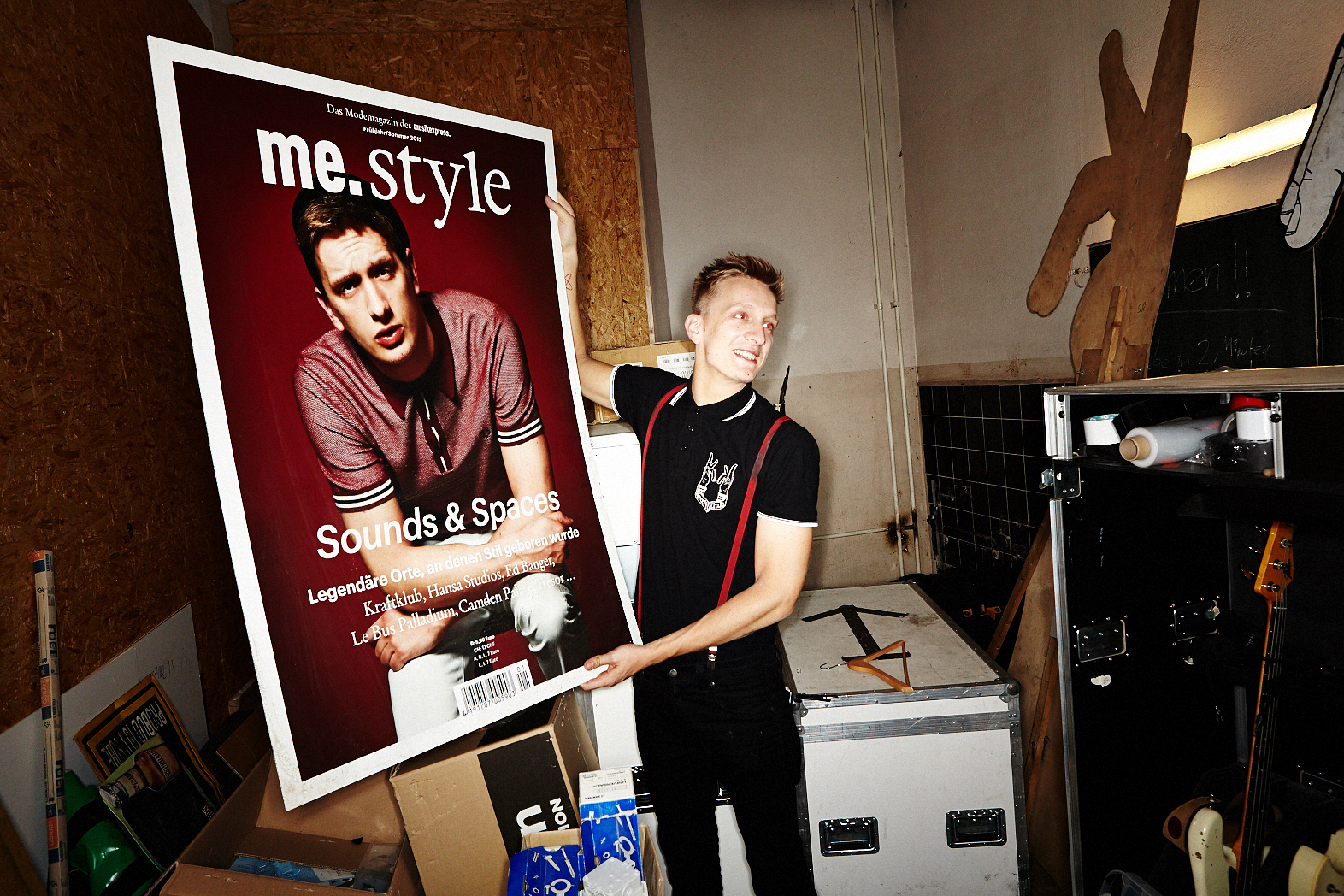 Musikexpress zu Besuch bei Kraftklub in Chemnitz