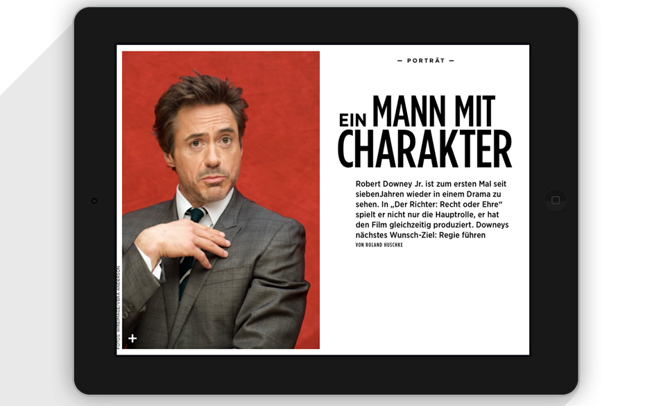 So sieht ME.MOVIES 3/2014 als App aus