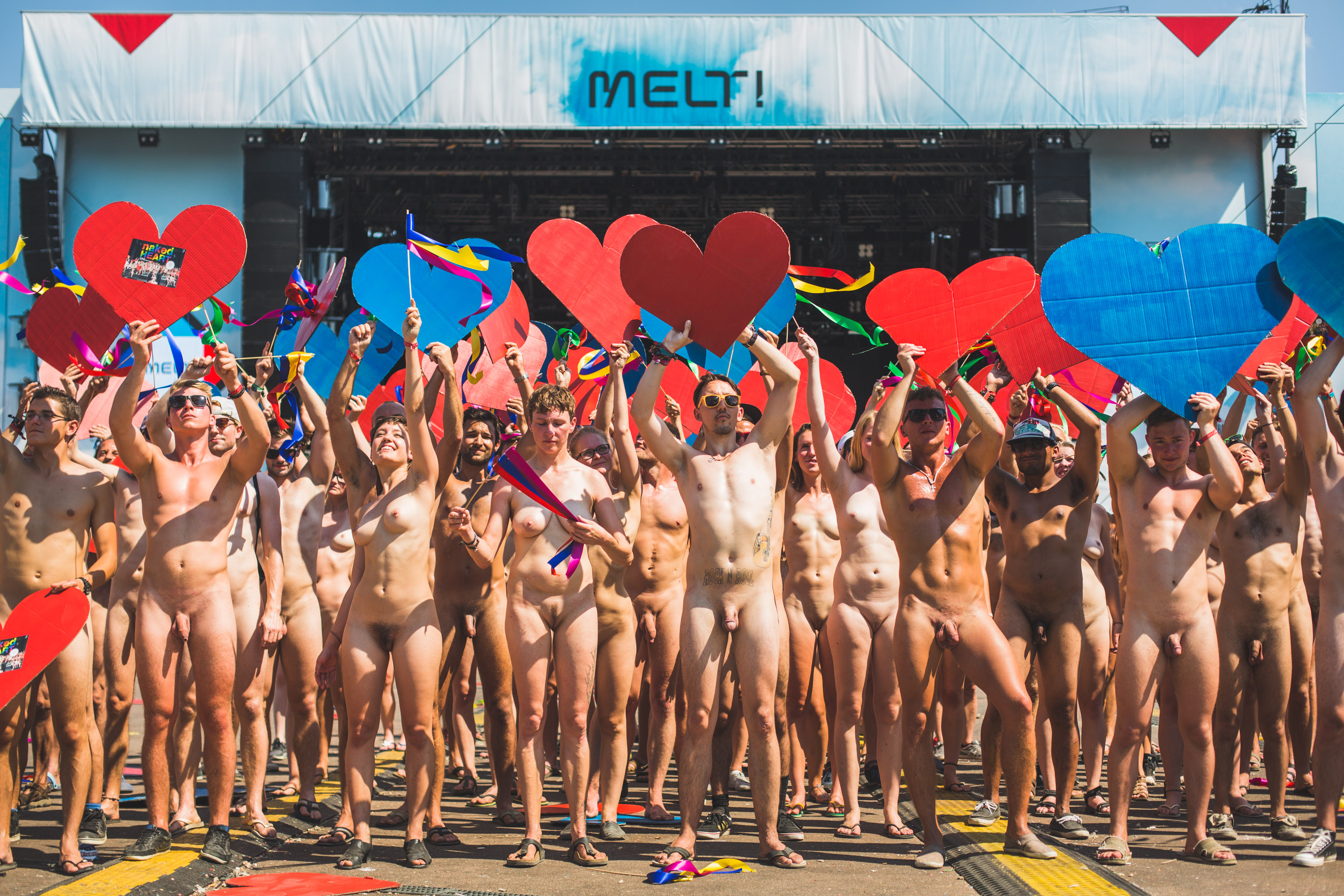 "Naked Heart" auf dem Melt! Festival