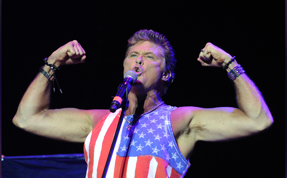 David Hasselhoff beim Nova Rock