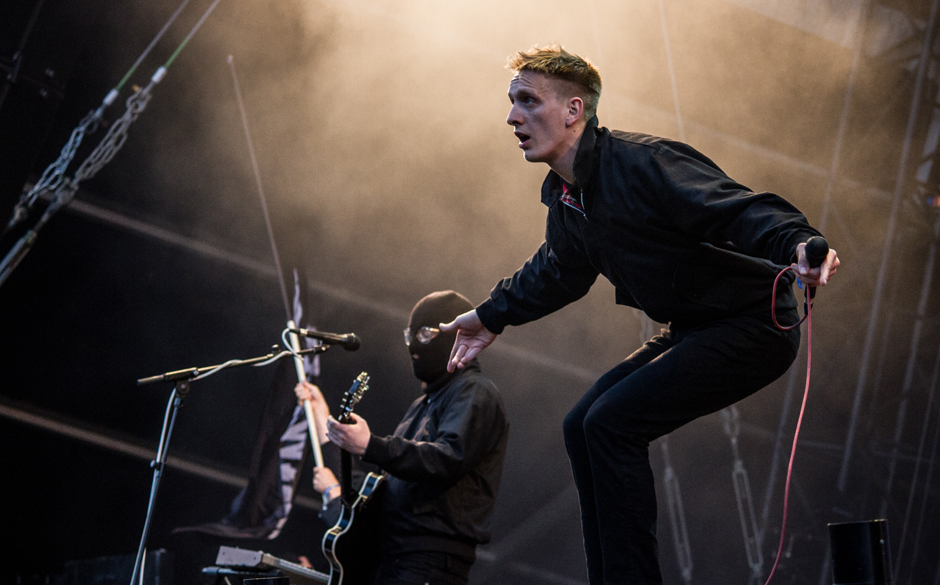 Kraftklub beim Hurricane