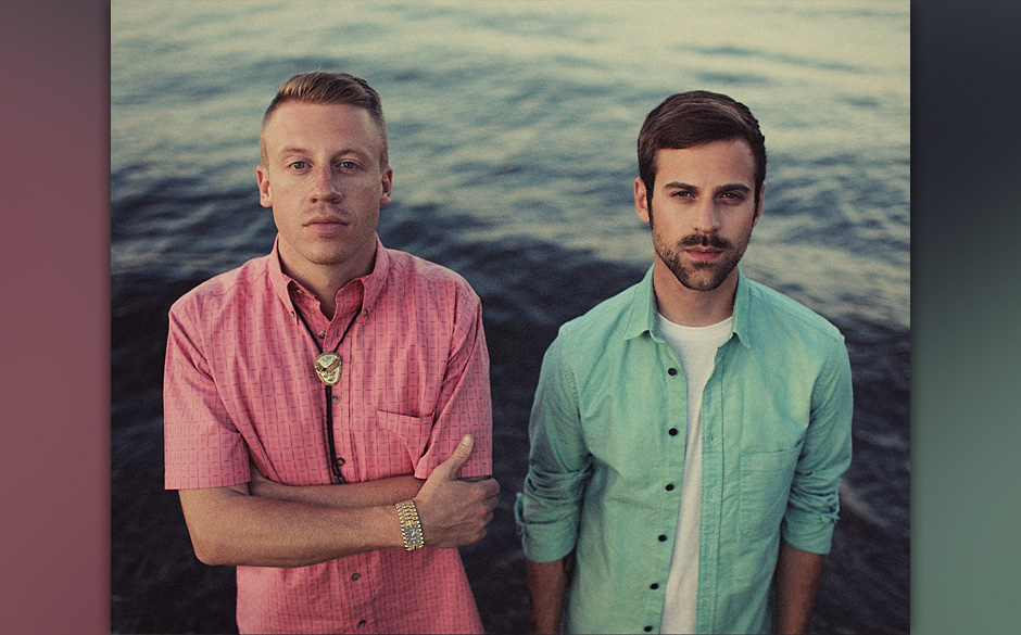 Platz 5: Die großen Grammy-Abräumer Macklemore und Ryan Lewis (gewannen vier von sieben Preisen, für die sie nominiert ...