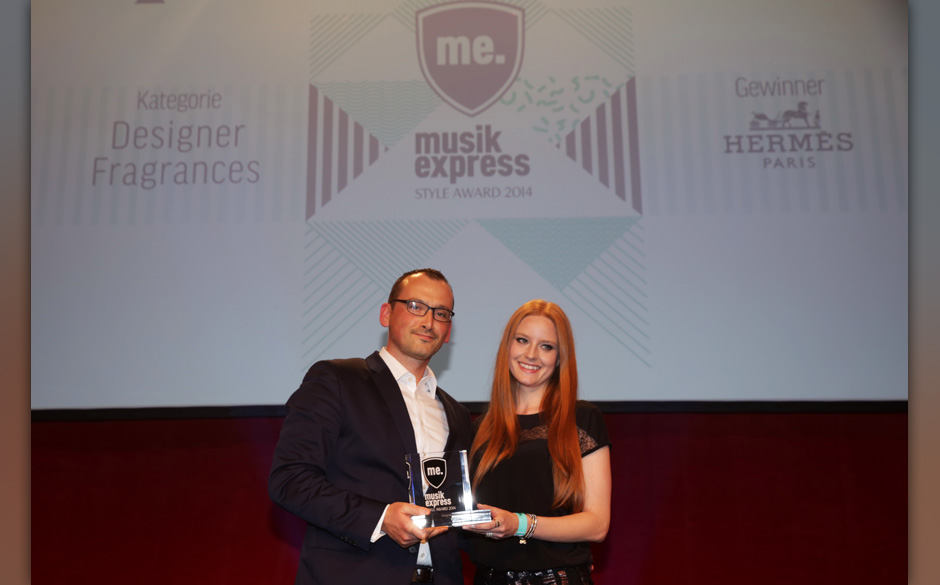 Barbara Meier überreichte den Preis für das beste Parfum an Hermès