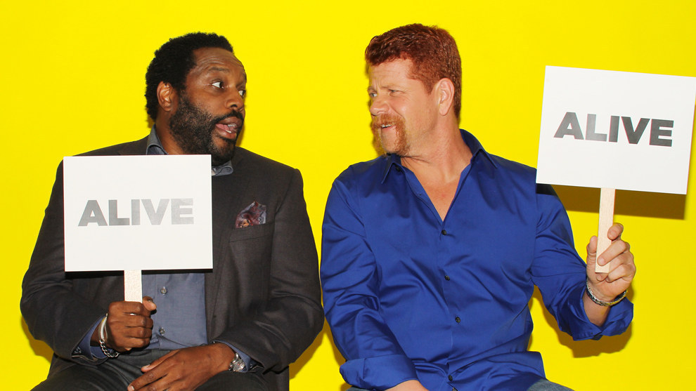 "Er ist ein schlauer Junge, er wird es hinkriegen", sind sich Chad Coleman und Michael Cudlitz sicher.